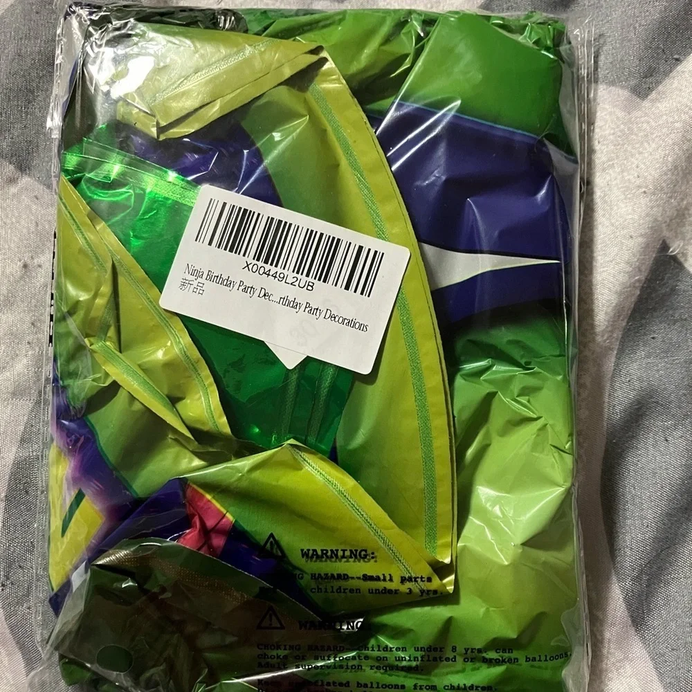 Teenage Mutant Ninja Turtles Green Balloons